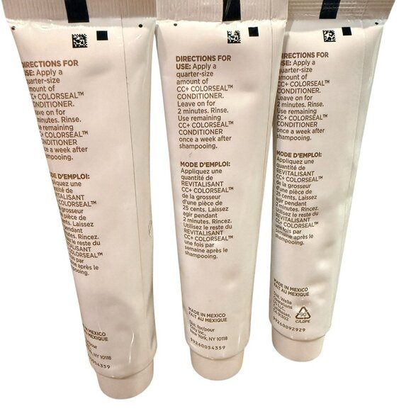 Clairol Nice N Easy CC + Colorseal Conditioner 1.86 oz Lot of 3 - Picture 4 of 5
